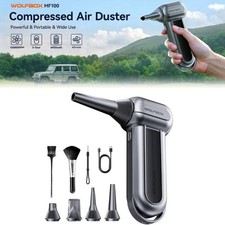 WOLFBOX 150000 RPM Compressed Air Duster Portable Turbo Fan Mini Air Blower picture