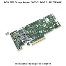 Dell EMC BOSS-S1 PCIe M.2 Boot Adapter 2x M.2 SATA Low Profile | 61F54 72WKY picture