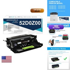 52D0Z00 Drum Unit for Lexmark MS710 MS810 MS811 MS812 MX710 MX711 (1-Pack) picture