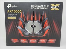 TP-Link Tri-Band Wi-Fi 6 Gaming Router Archer AX10000 - NEW, Open Box picture