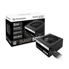 Smart 500W 80+ White Certified PSU, Continuous Power with 120mm Ultra Quiet C... picture