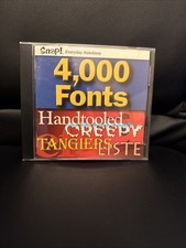 Snap Everyday Solutions 4,000 4000 Fonts CD for Windows 95 / 98 picture