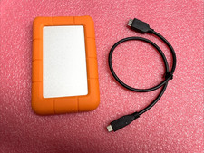 EXCELLENT LaCie - Rugged 1TB External Portable Hard Drive. picture