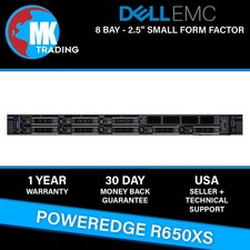 Dell PowerEdge R650xs 8B SFF 1U Server -V1- Choose CPUs/RAM/Drives - Wholesale picture