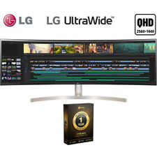 LG 49 Inch UltraWide Dual QHD IPS Curved Monitor with 1 Year Warranty picture