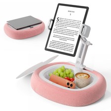 Kindle Tablet Pillow Stand Accessories for Bed Reading, with 3 Trays picture
