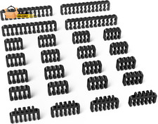 PC Cable Comb,Psu Cables Combs Kit for Extension Cable Management 24 PCS picture