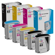 LD Replacement Replacements Fits for HP 82 5PK: 2 CH565A/C4911A/C4912A/C4913A picture