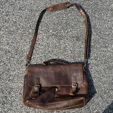 KomalC Leather Laptop Bag picture