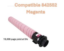 Compatible Ricoh IM C3510 MAGENTA 842552 Toner 19,000 page yield picture