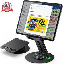 Tablet Stand for iPad, Adjustable Tablet Holder for Desk, Portable Monito picture