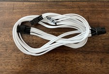 Corsair Premium Individually Sleeved Cables -PCIe 8 PIN (6+2 SPLIT) White picture