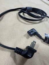 2-Prong Right Angled Figure 8 Power Cord 18AWG NISPT-2 C7 TV Cable CSA 211586 5’ picture