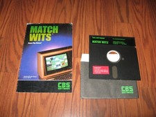 Match Wits Commodore 64 C64 Game with manual - Tested picture