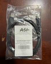 ASI ASI-M12-RJ45-1110T M12 4-Pin D-Coded to RJ45 Shielded 1m Black Cable picture