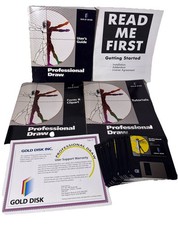 Professional Draw - Gold Disk - PC DOS Disk Set picture