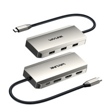 USB C Triple Display Docking Station 95W Charging Single 8K Triple 4K@60Hz Hub picture