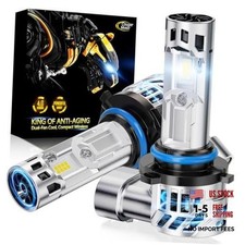 Fog Bulbs Bulb with Dual Cooling Fan, 10X Brightness Real 1:1 Size, Long 9006 picture
