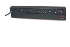 APC NetShelter Basic Rack PDU, 1U, 15A, 120V, 10 NEMA 5-15 outlets picture
