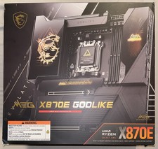 MSI MEG X870E GODLIKE AMD AM5 DDR5 EATX Dynamic Dashboard III Motherboard picture