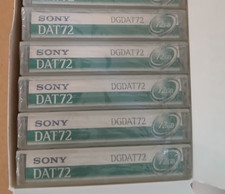 5 pack NEW factory sealed P/N DGDAT72 Sony DAT72 36/72GB Data Tape Cartridge picture