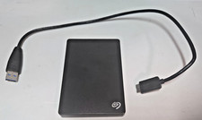 Seagate Backup Plus Porable External HDD Drive 1TB 1K9AP1-502 For Mac PC w/ cord picture