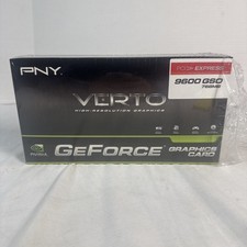 PNY VERTO GeForce 9600 GSO 768MB Graphics Card Computer NEW IN BOX picture