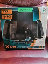 Logitech X-540 5.1 Surround Sound Speaker System NEW IN BOX picture