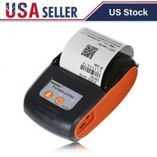 Portable Mini USB & BT Thermal Label Printer 58mm Wireless POS Receipt Handheld picture