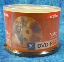 Imation DVD-R  50 pack Discs 16x Video Data Photos - Brand New, Factory Sealed picture