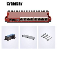 L009UiGS-RM 2.5G Router 512MB+128MB 2-Core Wired Router w/ 8pcs 1Gbps Ethernet picture