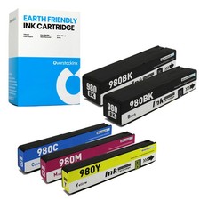 5-Pack OSI Compatible 980 Ink Combo fits HP OfficeJet Enterprise Color MFP X585f picture