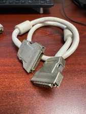 Vintage AMP SCSI Data Cable High Density Micro-D Connectors picture