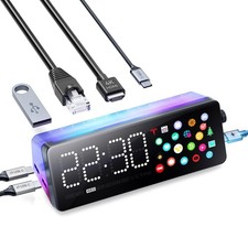 Laptop Docking Station, 7-in-1 USB C Docking Station with Screen, M... Fast Ship picture