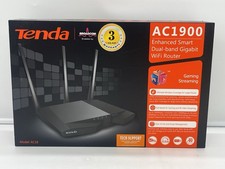 NEW Open Box Tenda AC1900 Enhanced Smart Dual Band Gigabit Wi-Fi Router picture