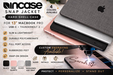 MacBook Pro 13 Case 2016-2022 M1 M2 A2338 Hard Shell + Custom Option Incase NEW picture