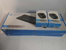 Lot Of 3 HP Keyboards And 2 Hp Computer Mouse picture