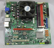 Ultra-Rare eMachines MCP61PM-GM REV 2.4 Motherboard, CPU, 4 gb memory picture