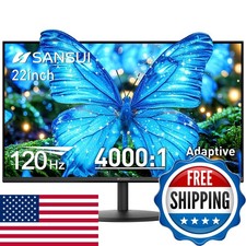 SANSUI ES-22X3AH 22 Inch 120Hz FHD 1080P Computer Monitor Eye Care picture