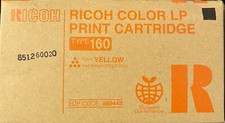 RICOH COLOR LP Print Cartridge type 160 YELLOW 888443 Brand new in the box picture