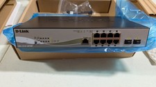 D-Link DGS-1210-10P/ME 10-Port Gigabit PoE Smart Managed Switch – Layer 2 – Rack picture