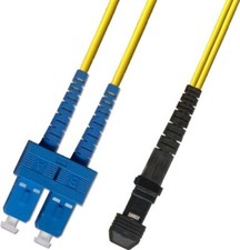 25M Singlemode Duplex Fiber Optic Cable 9/125 SC Mtrj Patch Cable Patch Cord picture