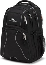 High Sierra Swerve Laptop Backpack, Black, One Size Size, Black  picture