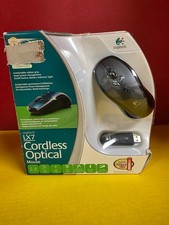 Logitech LX7 Cordless Wireless 5 Button Optical Mouse New in the Box picture
