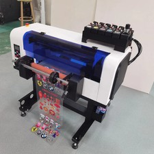 A3+ Dual  XP600 Head Crystal Label Uv DTF  Printer With Uv for Paper Labels picture