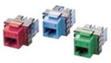 Hubbell Xcelerator HXJ5EOW Cat.5e Keystone Jack picture