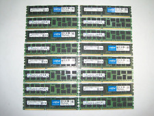 Lot-16 Micron/Crucial 16GB PC3L-12800R Server RAM MT36KSF2G72PZ 256GB TOTAL T9A2 picture