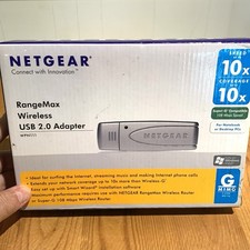 NETGEAR RangeMax WPN111 Wireless USB 2.0 G 108 MBPS Plus Bonus WG111 Dongle picture