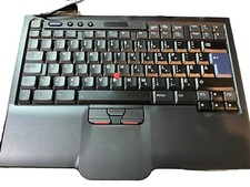 NEW IBM SK-8845CR,R06 00E5193 FRENCH  CANADIANULTRANAV USB KEYBOARD BLACK picture