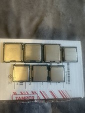 Intel CPU/processor Lot x7 (Xeon and Core i3 processors) picture